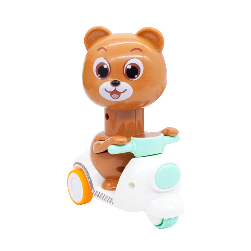 Animal Motorcycle Toy™ - Abenteuer auf Rädern - Spielzeugauto Bär | Pädagogisches Holzspielzeug von Mein Kleines Baby