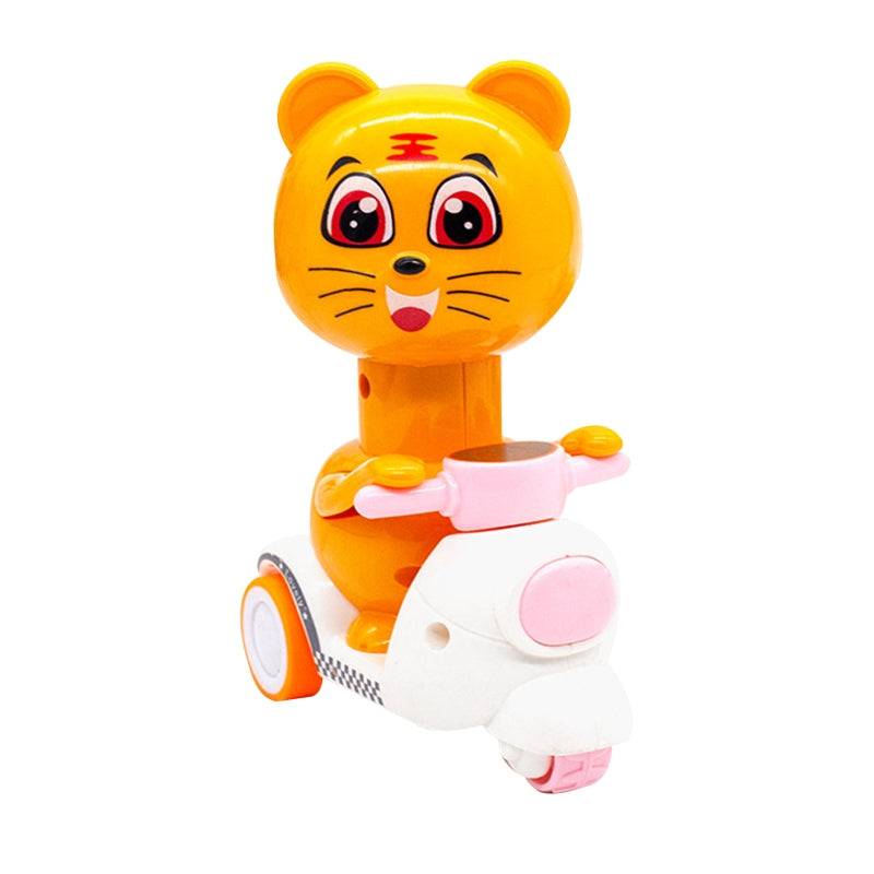 Animal Motorcycle Toy™ - Abenteuer auf Rädern - Spielzeugauto Tiger | Pädagogisches Holzspielzeug von Mein Kleines Baby