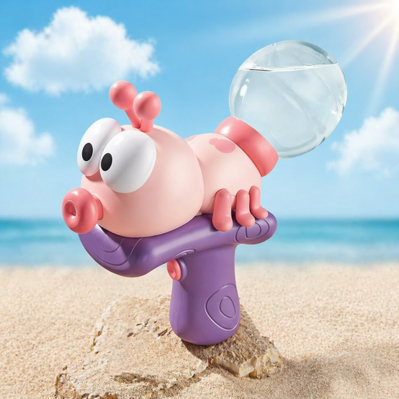 Ant Water Soaker – Verspielt & interaktiv – Automatische Wasserpistole Rosa | Pädagogisches Holzspielzeug von Mein Kleines Baby