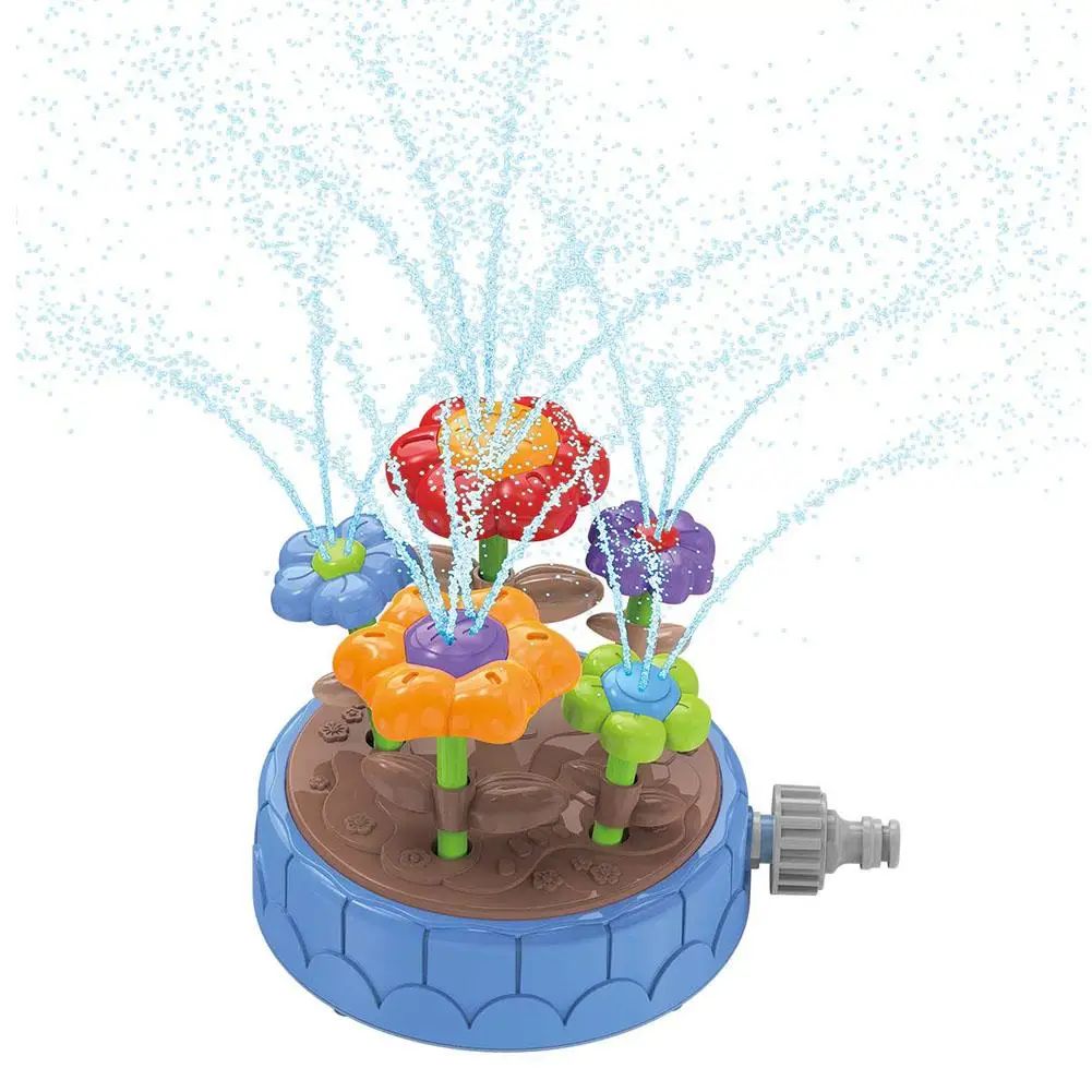Aqua Bloom - Drehen&Spritzen– Wasserspielzeug Blumensprinkler Blau | Pädagogisches Holzspielzeug Aqua Bloom - Drehen&Spritzen– Wasserspielzeug Blumensprinkler Blau | Pädagogisches Holzspielzeug von Mein Kleines Baby