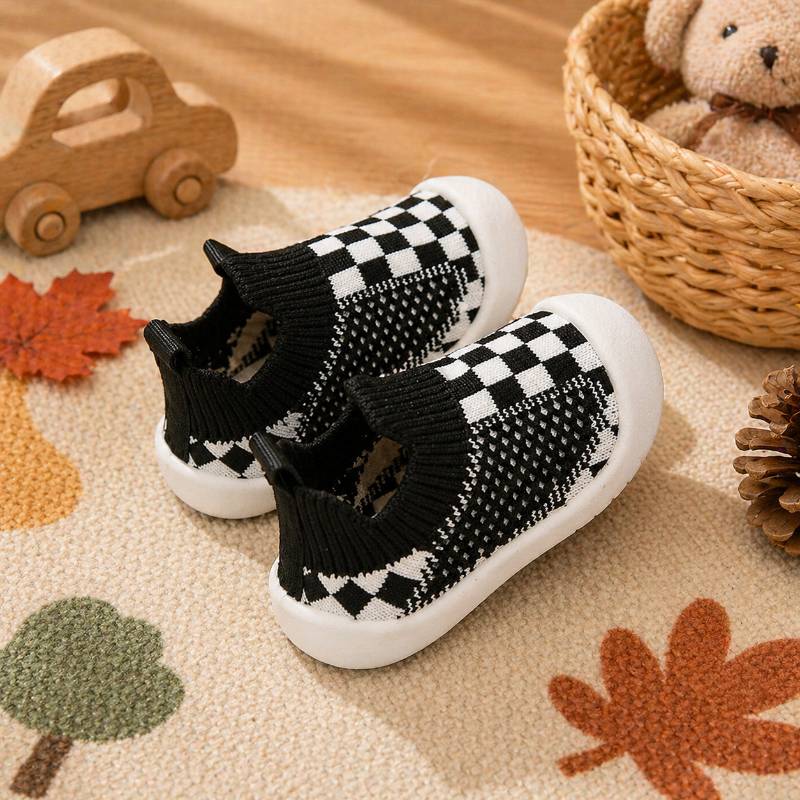 Baby Anti-Slip Shoes – Sikkerhed & komfort – Børnesko Afslappet / Sort / 21 (10–15 måneder) | Pädagogisches Holzspielzeug von Mein Kleines Baby