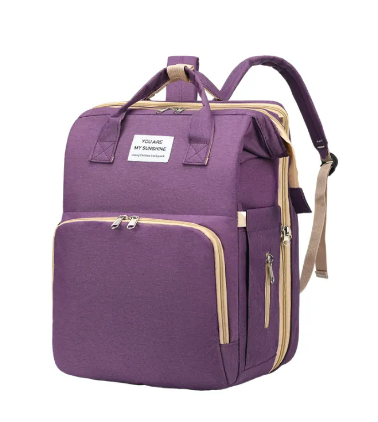 Baby Backpack™ - Multifunktioneller Rucksack - Baby Rucksack Rosa | Pädagogisches Holzspielzeug von Mein Kleines Baby