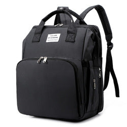 Baby Backpack™ - Multifunktioneller Rucksack - Baby Rucksack Schwarz | Pädagogisches Holzspielzeug von Mein Kleines Baby
