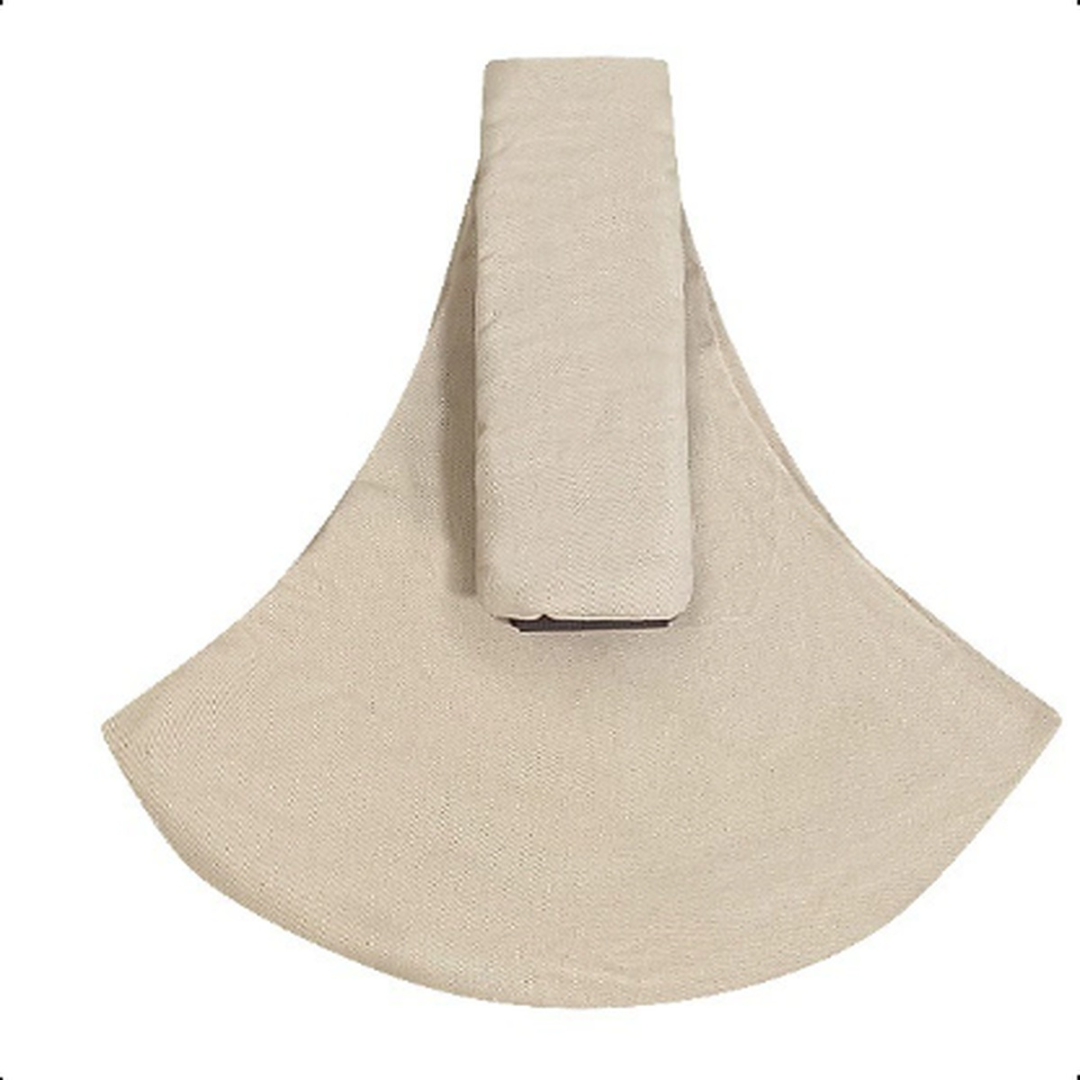 Baby Carry Sling™ - Verstellbare Babytrage - Hüfttrage Beige Köperstoff | Pädagogisches Holzspielzeug von Mein Kleines Baby