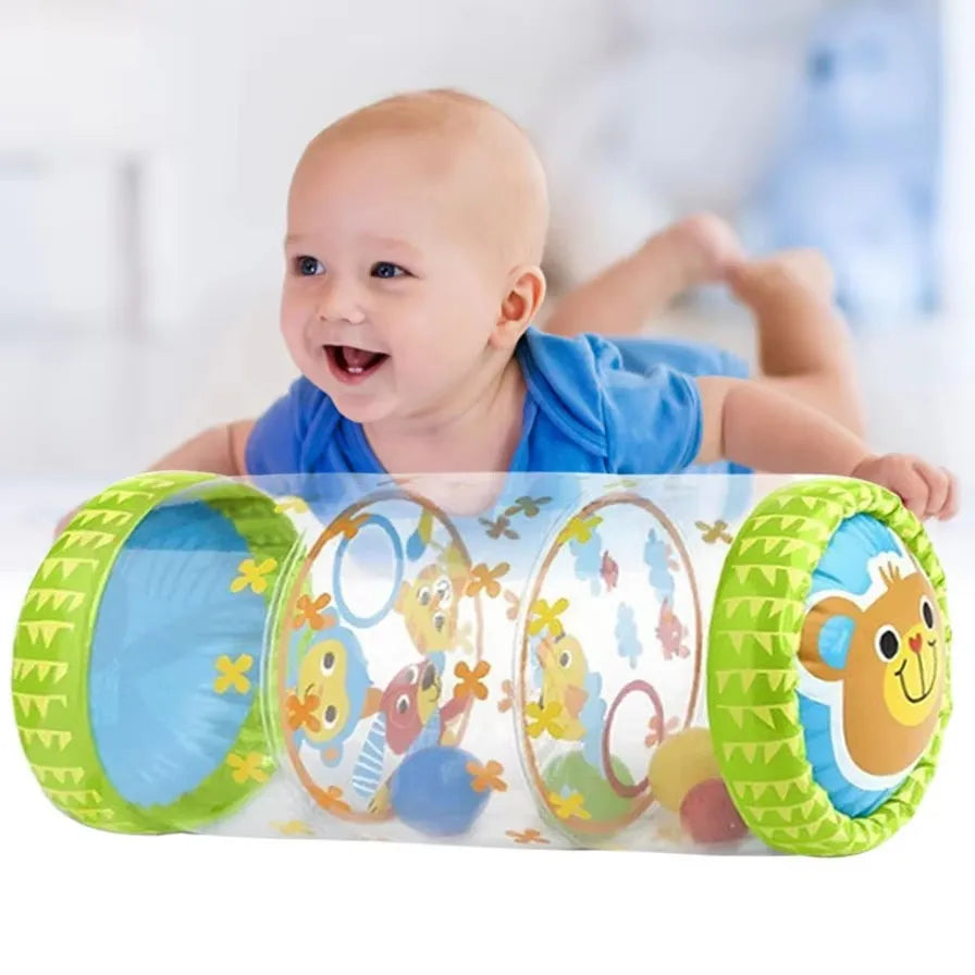 Baby Crawling Ball™ - Krabbeln, Entdecken&Spielen - Rasselspielzeug | Pädagogisches Holzspielzeug von Mein Kleines Baby