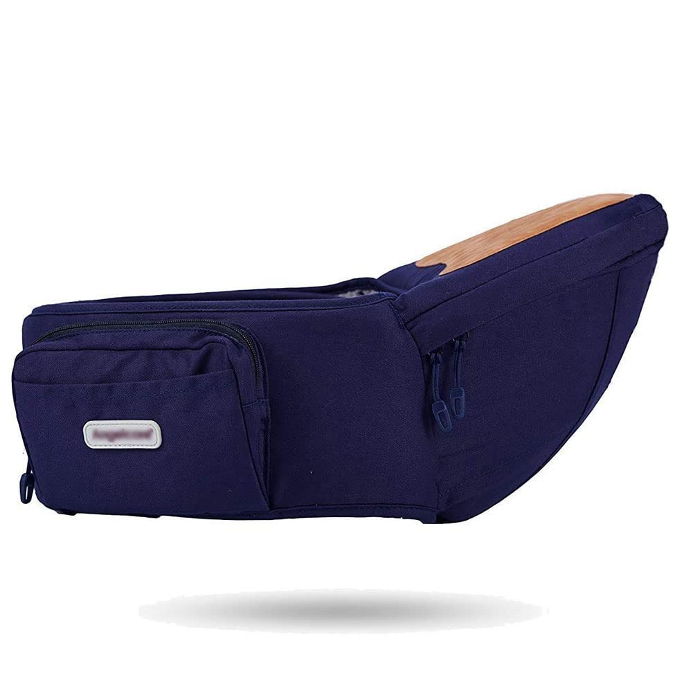 Baby Hip Seat™ - Komfortabel bæresele - Bæresele til hoften Blå | Pädagogisches Holzspielzeug von Mein Kleines Baby