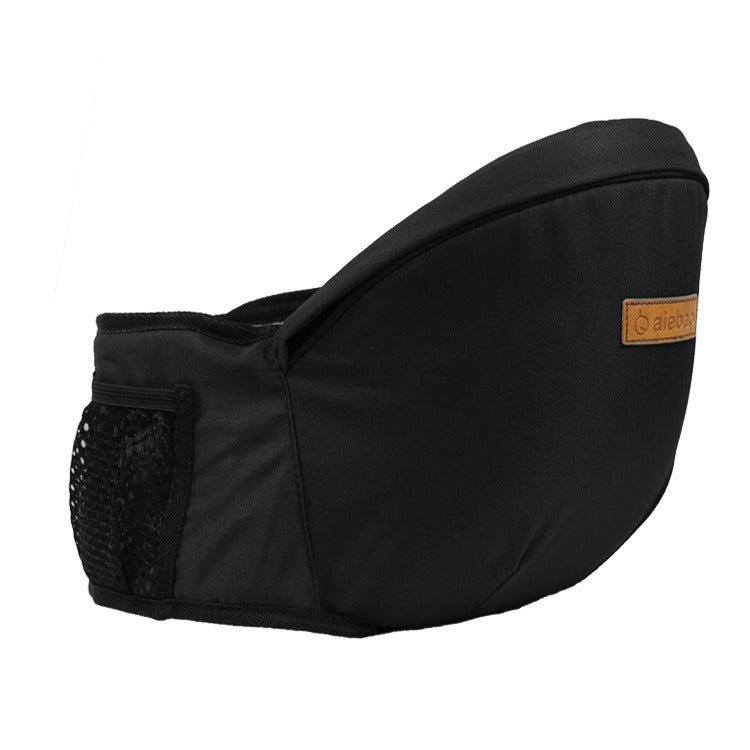 Baby Hip Seat™ - Komfortabel bæresele - Bæresele til hoften Sort | Pädagogisches Holzspielzeug von Mein Kleines Baby