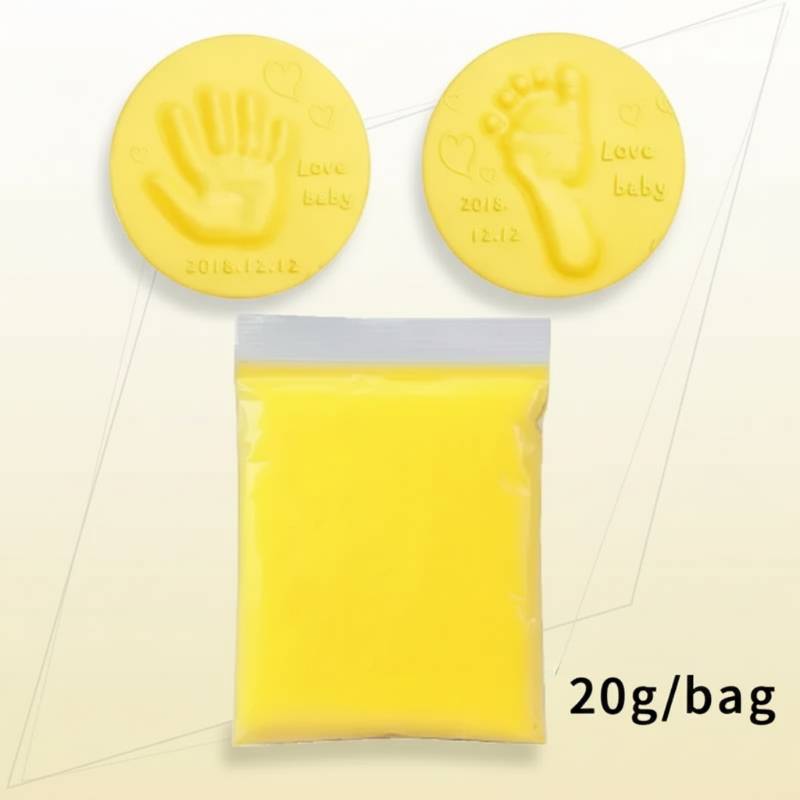 Baby Imprint Clay Kit – Minder & Unikt – Ler-aftrykssæt Gul – Startpakke | Pädagogisches Holzspielzeug Baby Imprint Clay Kit – Minder & Unikt – Ler-aftrykssæt Gul – Startpakke | Pädagogisches Holzspielzeug von Mein Kleines Baby