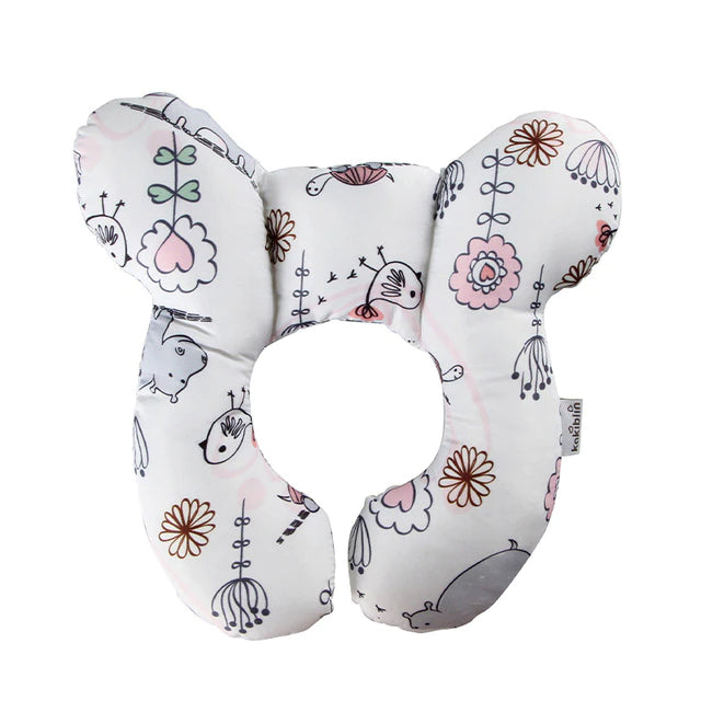 Baby Pillow™ | Unterstützung für den Kopf - Babykissen Nilpferde | Pädagogisches Holzspielzeug von Mein Kleines Baby