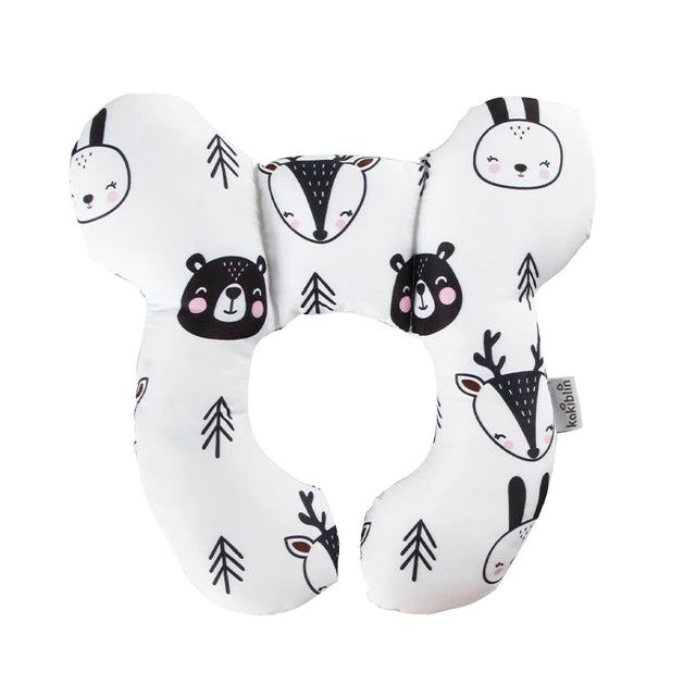 Baby Pillow™ | Unterstützung für den Kopf - Babykissen Tiere im Wald | Pädagogisches Holzspielzeug von Mein Kleines Baby