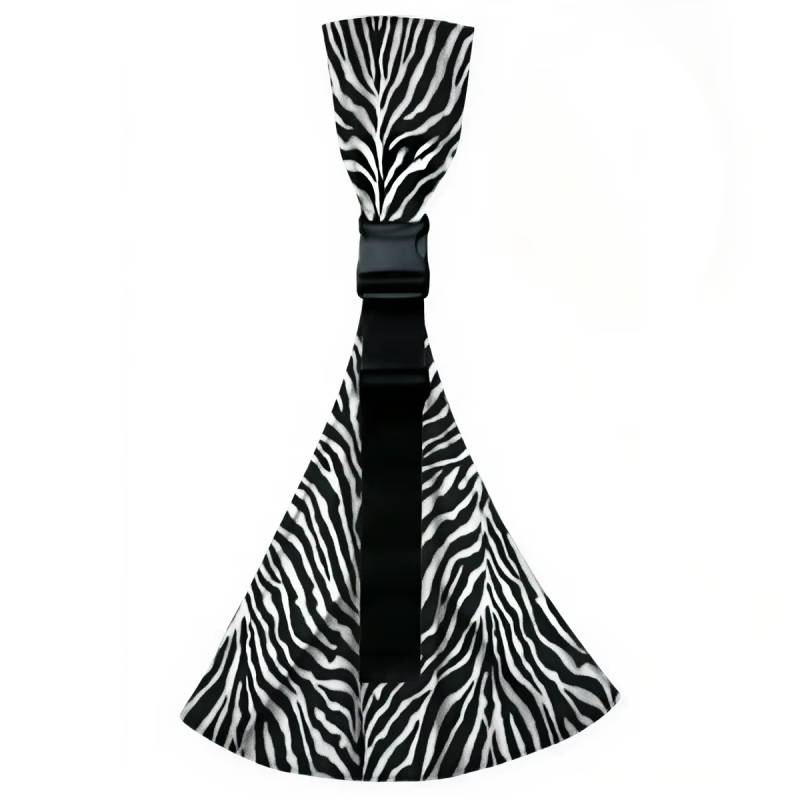 Baby Sling Carrier™ - Extrabreiter Tragegurt - Ergonomischer Hüfttrage Monochrome Wild | Pädagogisches Holzspielzeug von Mein Kleines Baby