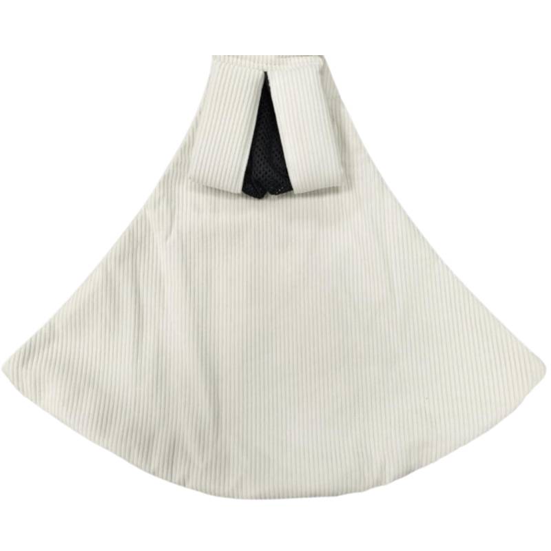 Baby Sling Carrier™ - Verstellbare Babytrage - Hüfttrage Elfenbein gerippt – Comfort | Pädagogisches Holzspielzeug von Mein Kleines Baby