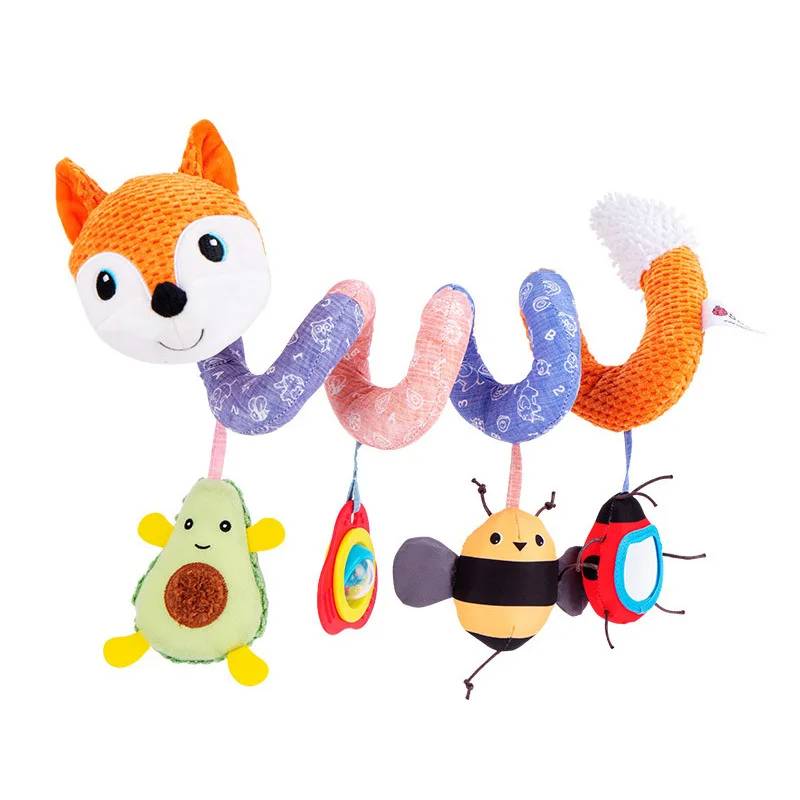 Baby Spiral Toy™ - Autositz&Kinderwagen Spielzeug Pflügen der Vos | Pädagogisches Holzspielzeug von Mein Kleines Baby