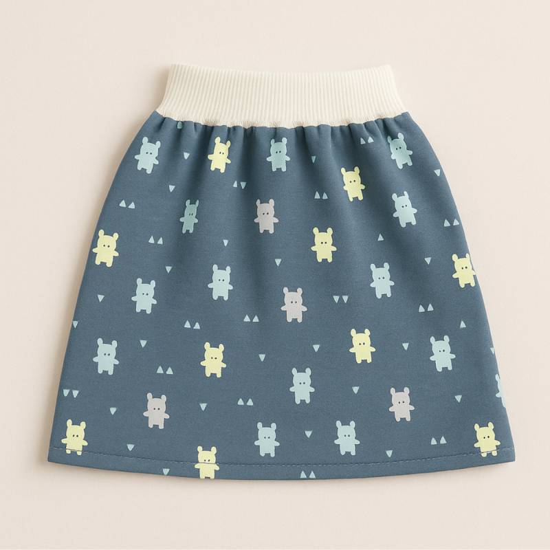 Baby Training Pants™ - Töpfchentraining mit Pfiff - Übungshosen Rock / Blaue Bären / L (3-6 Jahre) | Pädagogisches Holzspielzeug von Mein Kleines Baby