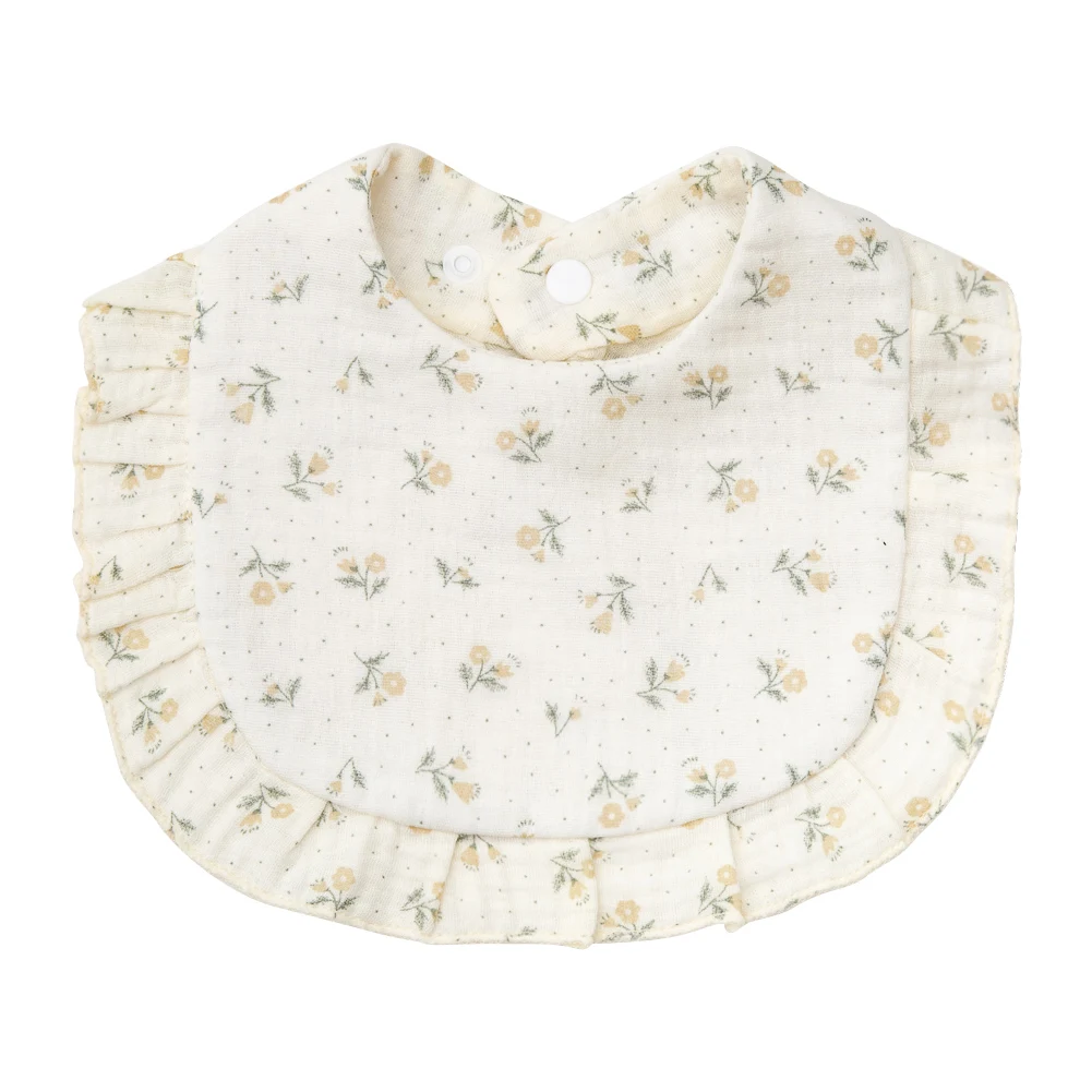 BabyBloom – Niedlich & bequem – Baby-Lätzchen mit Rüschenrand Frühling | Pädagogisches Holzspielzeug BabyBloom – Niedlich & bequem – Baby-Lätzchen mit Rüschenrand Frühling | Pädagogisches Holzspielzeug von Mein Kleines Baby