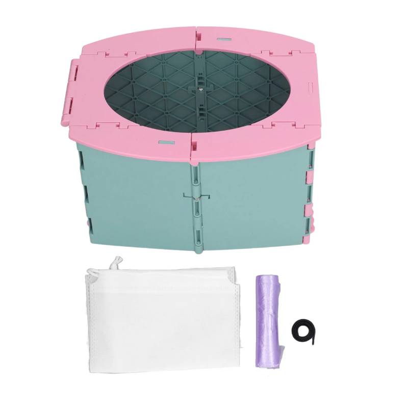 BabyCare – Praktisch & tragbar – Zusammenklappbares Kinder-Töpfchen Rosa Grün | Pädagogisches Holzspielzeug BabyCare – Praktisch & tragbar – Zusammenklappbares Kinder-Töpfchen Rosa Grün | Pädagogisches Holzspielzeug von Mein Kleines Baby