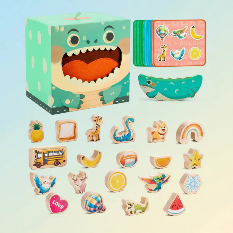 BalanceBuddies– Pädagogisches Gleichgewichts- und Stapelspiel für Kinder | Pädagogisches Holzspielzeug von Mein Kleines Baby