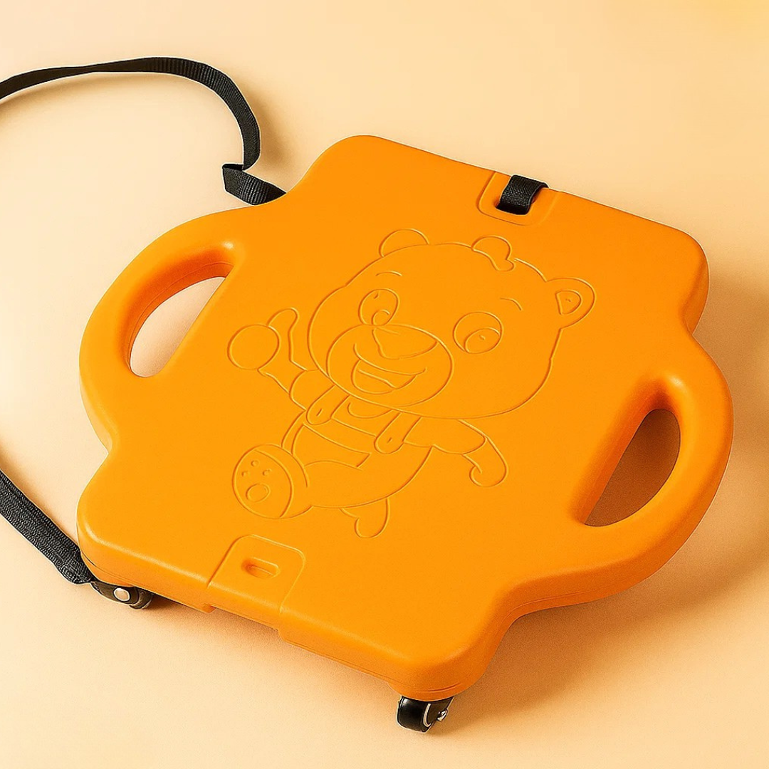 BalanceFun– Sportlich&Lehrreich– Gleichgewicht Balancebrett Orange | Pädagogisches Holzspielzeug von Mein Kleines Baby