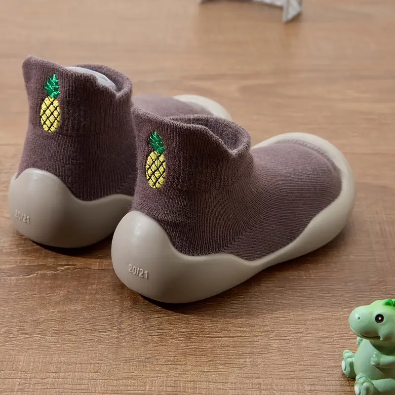 BareFoot– Natürlich laufen – Babyschuhe mit flexibler Sohle Dunkelbraun / 20–21 (6-12 Monate) | Pädagogisches Holzspielzeug von Mein Kleines Baby