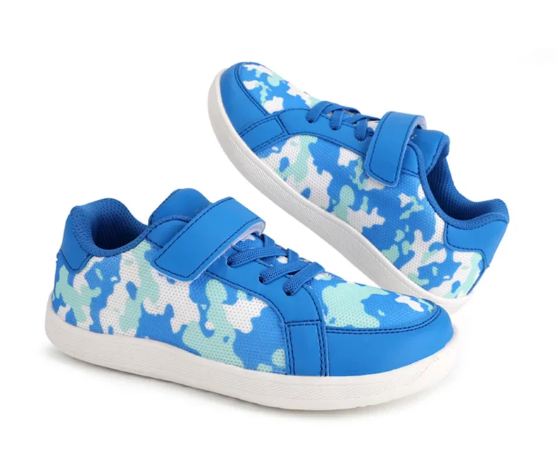 Barefoot– Atmungsaktiv&leicht– Barefoot Mesh Sneakers Blau / 25 (3.5-4 Jahre) | Pädagogisches Holzspielzeug von Mein Kleines Baby