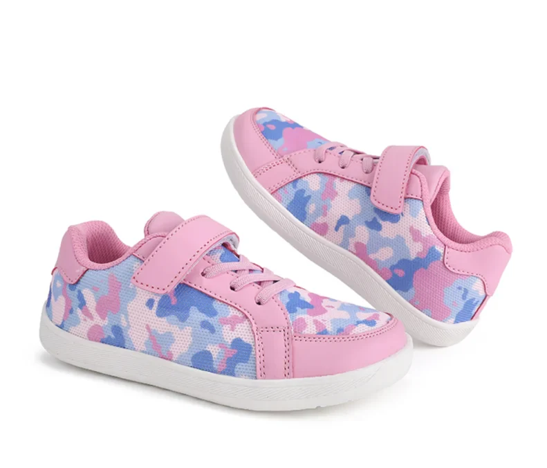 Barefoot– Atmungsaktiv&leicht– Barefoot Mesh Sneakers Rosa / 32 (7 Jahre) | Pädagogisches Holzspielzeug von Mein Kleines Baby