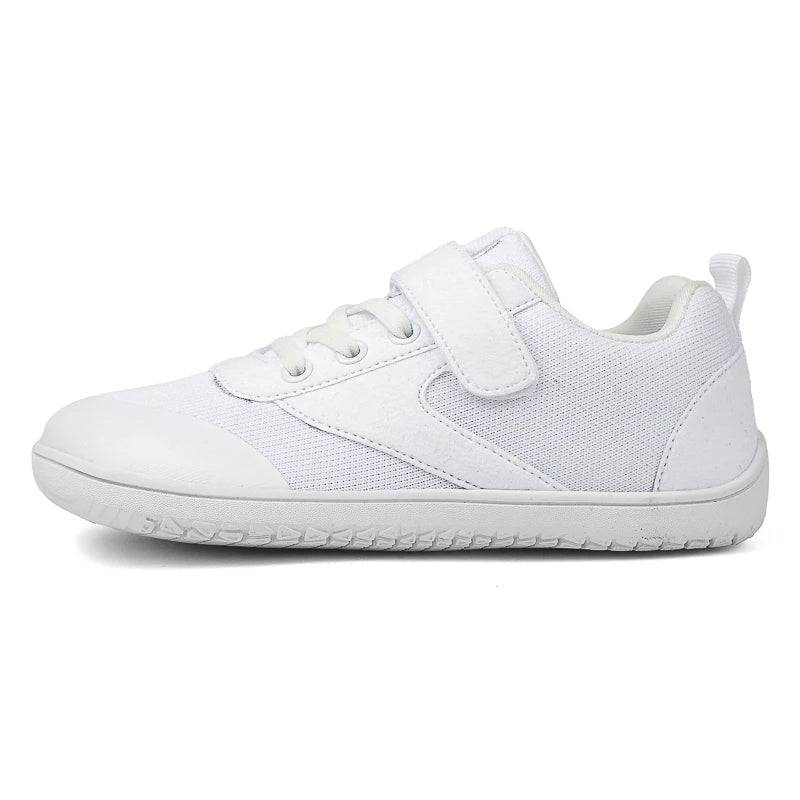 Barefoot – Bred og let – Barefoot børnesneakers Valkoinen / 31 (6-7 år) | Pädagogisches Holzspielzeug von Mein Kleines Baby