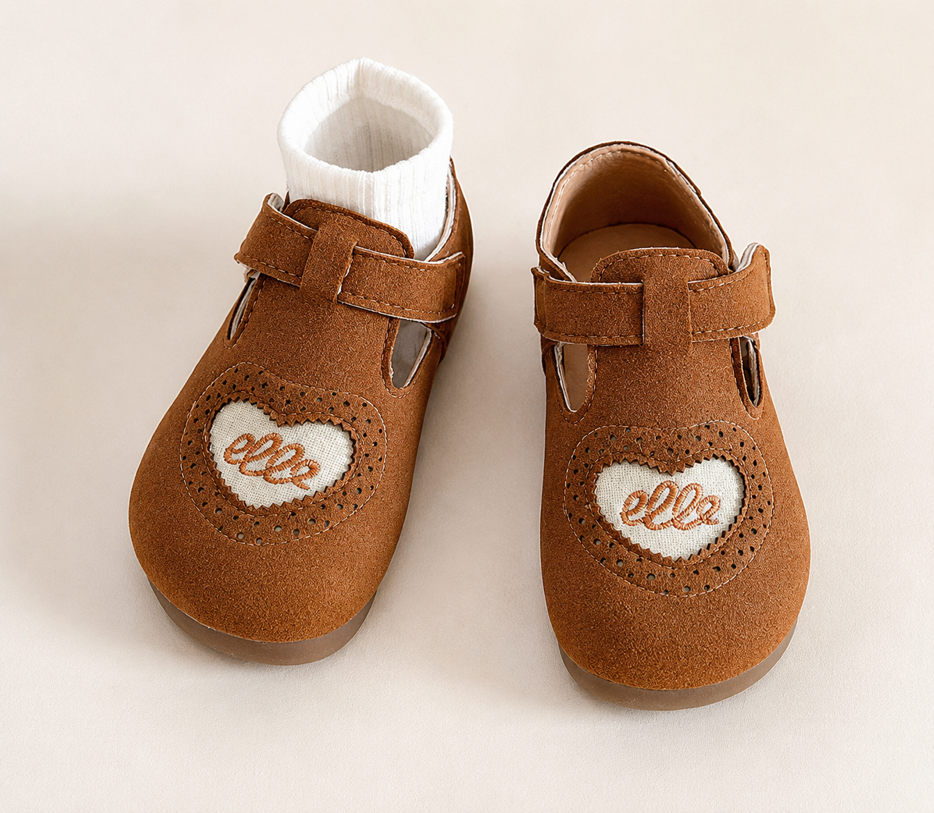 Barefoot – Leder & Barfuß – Kinderschuhe mit weicher Sohle Dunkelbraun / 18 (12–184 Monate) | Pädagogisches Holzspielzeug von Mein Kleines Baby