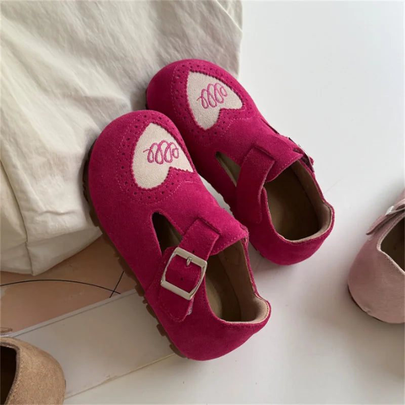 Barefoot– Leder&Barfuß – Kinderschuhe mit weicher Sohle Rot / 23 (2.5-3 Jahre) | Pädagogisches Holzspielzeug von Mein Kleines Baby