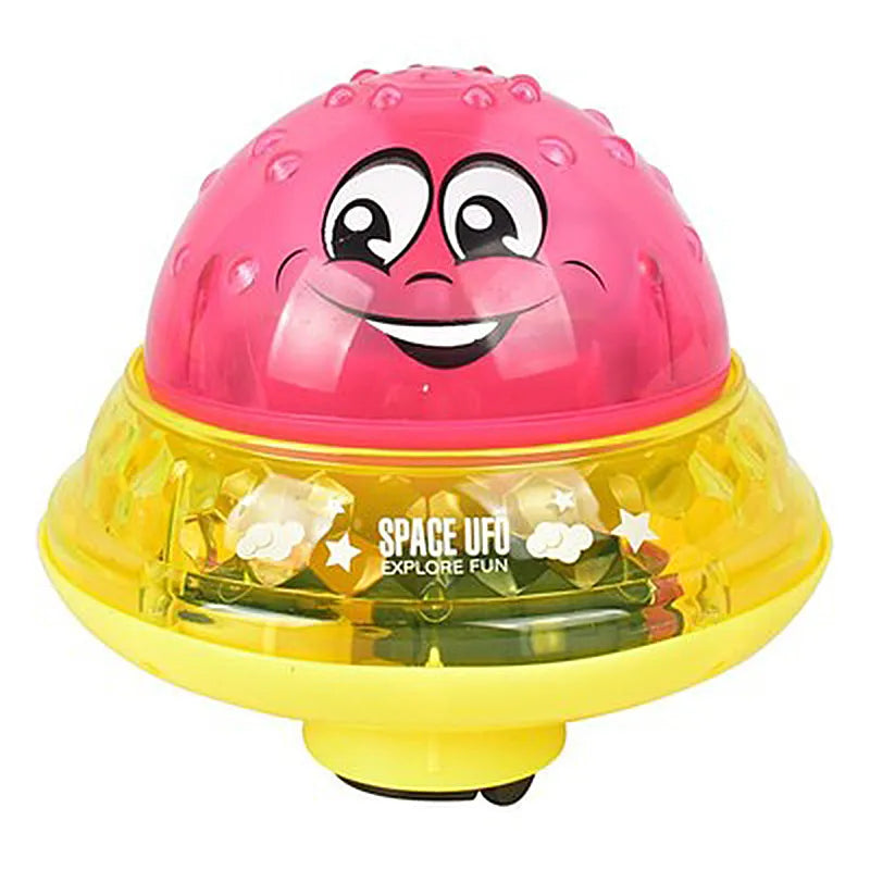 Bath Buddies™ - Magische Badezeit - LED-Wassersprühball Rot | Pädagogisches Holzspielzeug von Mein Kleines Baby