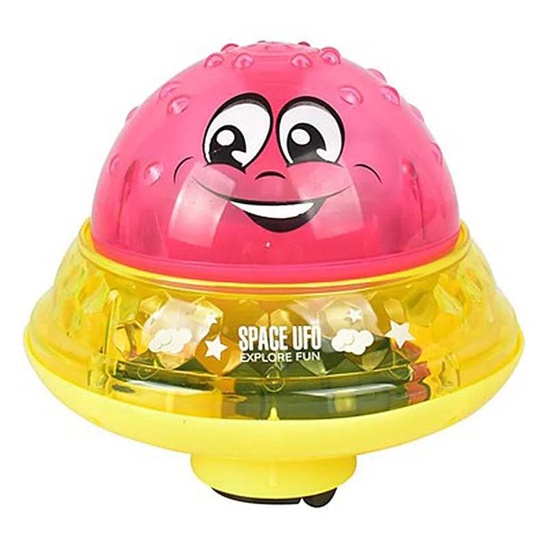 Bath Buddies™ - Magische Badezeit - LED-Wassersprühball Rot | Pädagogisches Holzspielzeug von Mein Kleines Baby