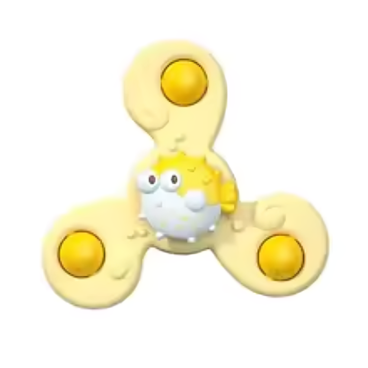 Bath Spinner Toys™ - Læring og sjov - Fidget babybadelegetøj Kaskelothvalens spinner | Pädagogisches Holzspielzeug von Mein Kleines Baby