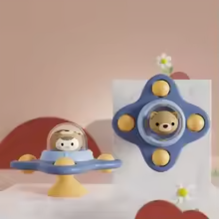 Bath Spinner Toys™ - Læring og sjov - Fidget babybadelegetøj Øl | Pädagogisches Holzspielzeug von Mein Kleines Baby