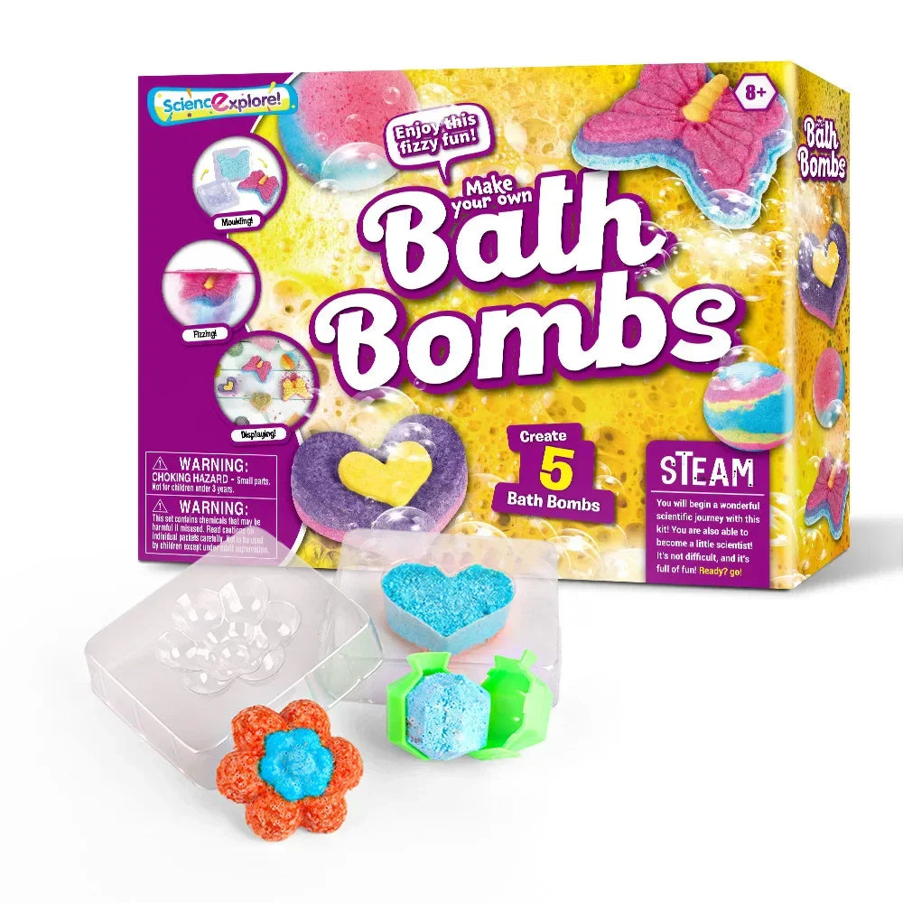 BathBombs – Farbenfroh & lehrreich – DIY-Set für Badebomben | Pädagogisches Holzspielzeug BathBombs – Farbenfroh & lehrreich – DIY-Set für Badebomben | Pädagogisches Holzspielzeug von Mein Kleines Baby