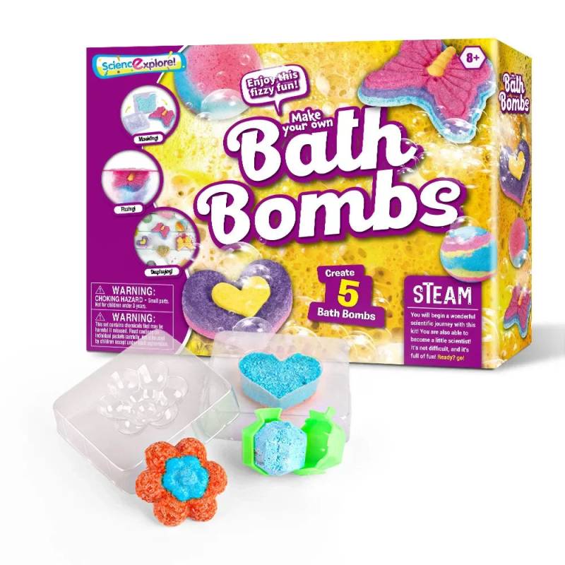 BathBombs – Farbenfroh & lehrreich – DIY-Set für Badebomben | Pädagogisches Holzspielzeug BathBombs – Farbenfroh & lehrreich – DIY-Set für Badebomben | Pädagogisches Holzspielzeug von Mein Kleines Baby
