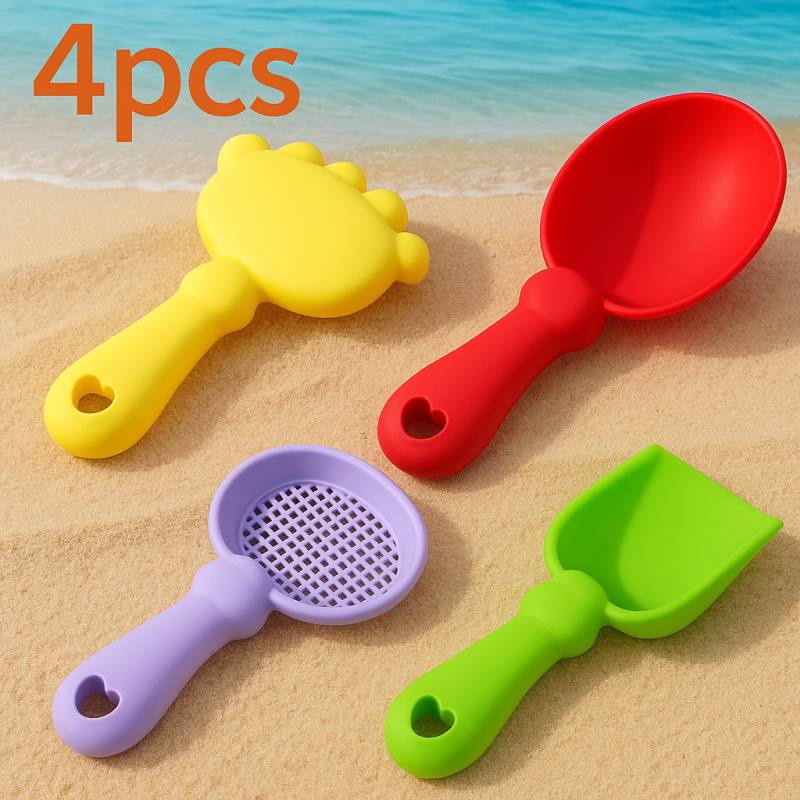 Beach Fun Set™ – Sommersjov i sand – Strandlegetøjssæt 4 stykker | Pädagogisches Holzspielzeug von Mein Kleines Baby