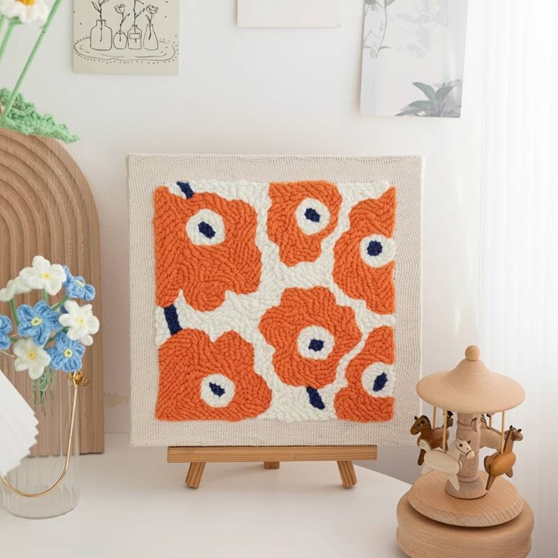 BloomCraft – Kreativt & håndlavet – Broderi Startkit 25x25cm B | Pädagogisches Holzspielzeug BloomCraft – Kreativt & håndlavet – Broderi Startkit 25x25cm B | Pädagogisches Holzspielzeug von Mein Kleines Baby