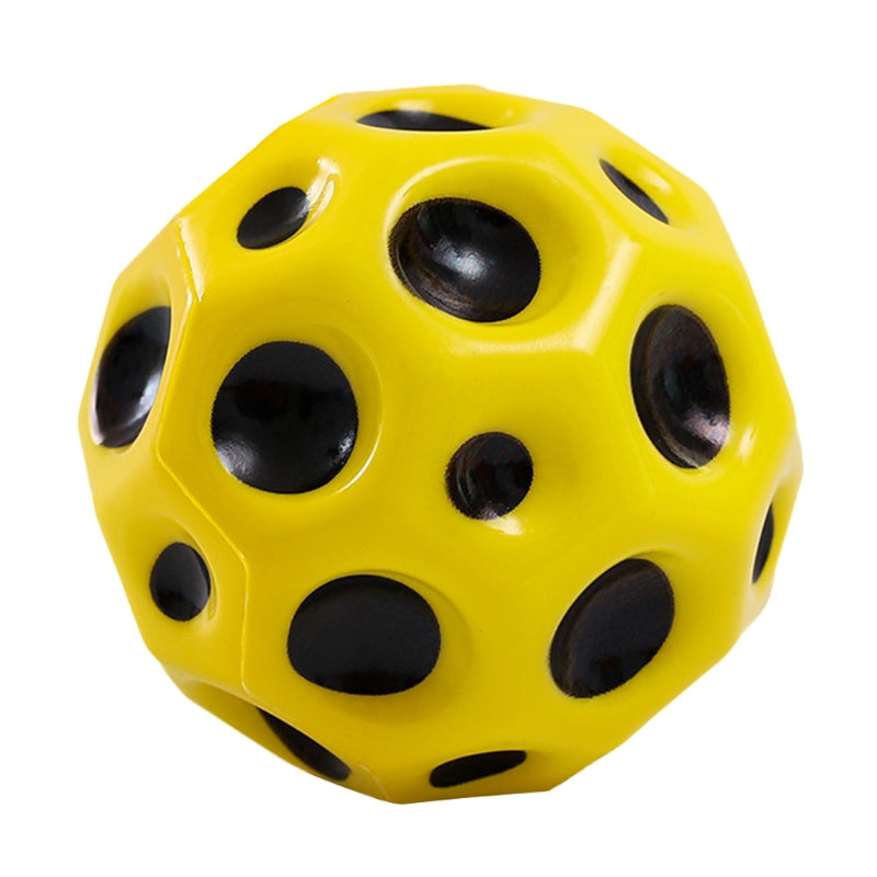 Bouncy Ball™ - Quetschen Sie Ihren Stress weg - Anti-Stress-Hüpfball Gelb | Pädagogisches Holzspielzeug von Mein Kleines Baby
