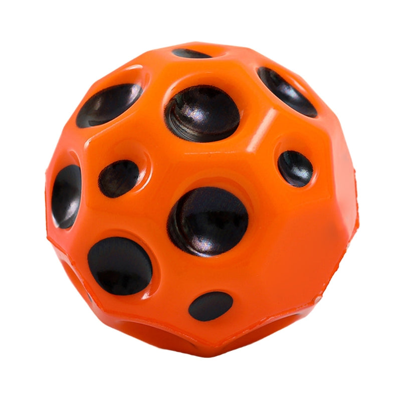Bouncy Ball™ - Quetschen Sie Ihren Stress weg - Anti-Stress-Hüpfball Orange | Pädagogisches Holzspielzeug von Mein Kleines Baby
