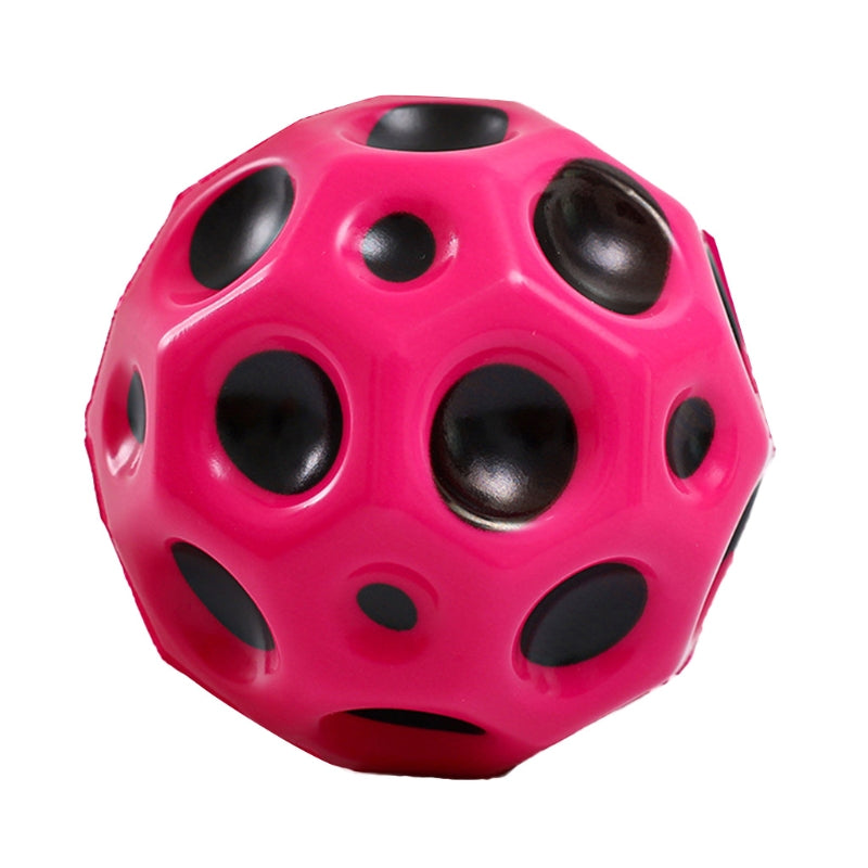 Bouncy Ball™ - Quetschen Sie Ihren Stress weg - Anti-Stress-Hüpfball Rosa | Pädagogisches Holzspielzeug von Mein Kleines Baby