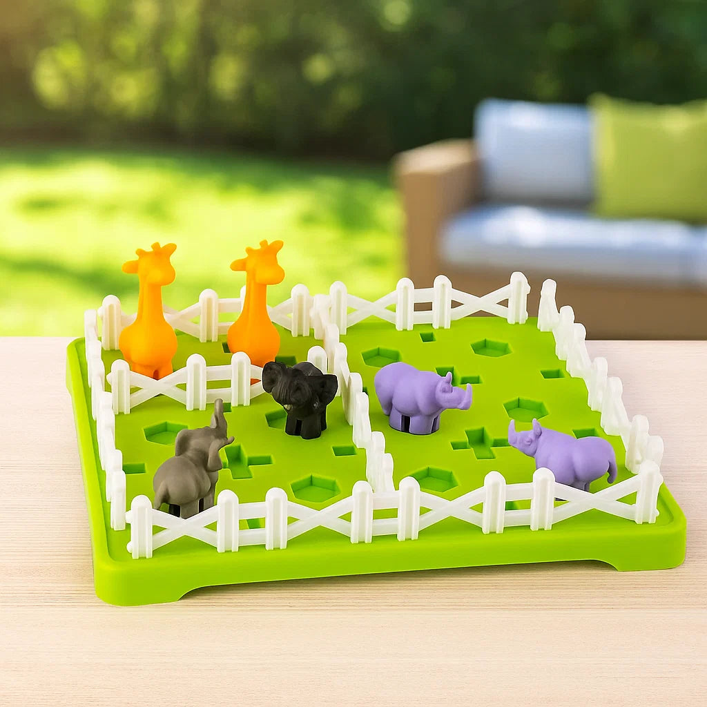 BrainSeek– Clever&lehrreich– Logikspiel Bauernhof | Pädagogisches Holzspielzeug von Mein Kleines Baby