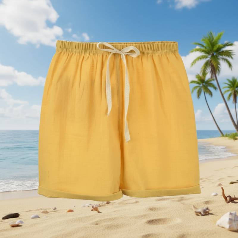 BreezyKid– Frisch&Verspielt– Kinder-Shorts in Bonbonfarben Gelb / 100 (3-4 Jahre) | Pädagogisches Holzspielzeug von Mein Kleines Baby