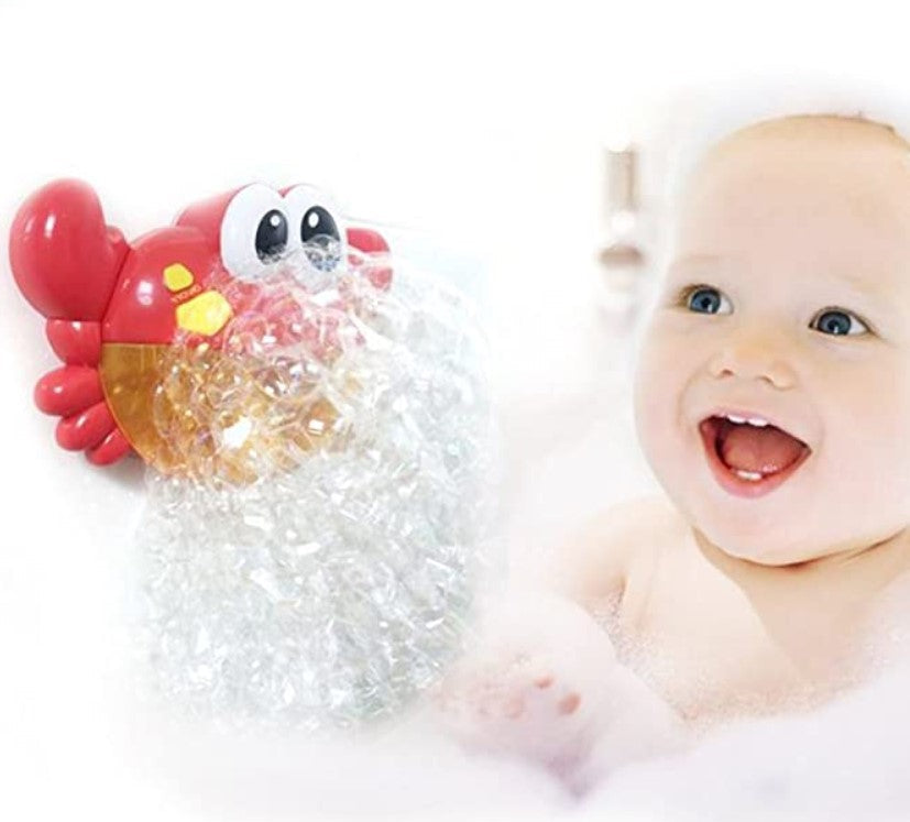 Bubble Crab™ - Badning med bobler - Badelegetøj | Pädagogisches Holzspielzeug von Mein Kleines Baby