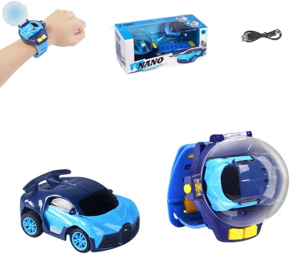 Car adventure™ | Das Lenkrad immer dabei - Ferngesteuertes Auto Blaues Rennauto | Pädagogisches Holzspielzeug von Mein Kleines Baby