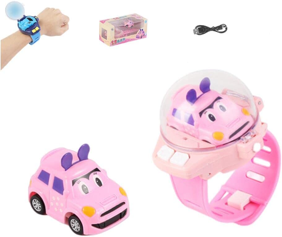 Car adventure™ | Das Lenkrad immer dabei - Ferngesteuertes Auto Rosa Mini | Pädagogisches Holzspielzeug von Mein Kleines Baby