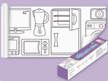 ColoringPaper™ - Entfesseln Sie die Kreativität Ihrer Kleinen! - XXL-Malpapier Haushalt | Pädagogisches Holzspielzeug von Mein Kleines Baby