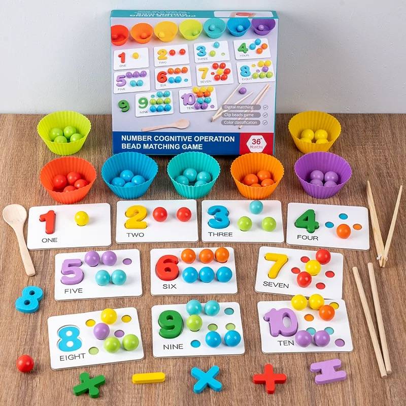 Colorwise– Spielerisches Lernen - Montessori-Zähl- und Sortierspiel | Pädagogisches Holzspielzeug Colorwise– Spielerisches Lernen - Montessori-Zähl- und Sortierspiel | Pädagogisches Holzspielzeug von Mein Kleines Baby