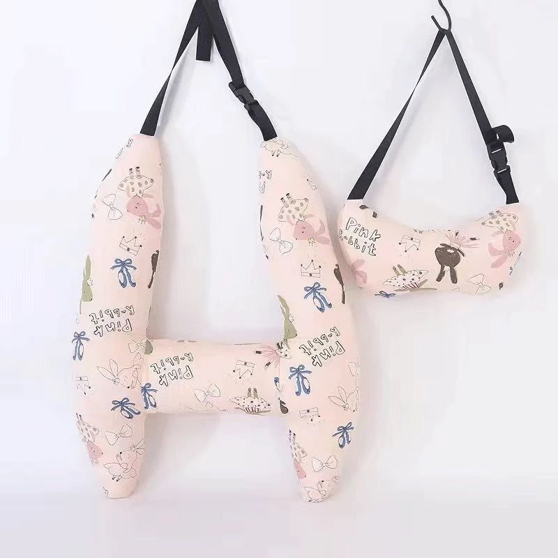 ComfyRide– Ergonomisch&weich– Autositzkissen-Stütze Kaninchen | Pädagogisches Holzspielzeug von Mein Kleines Baby