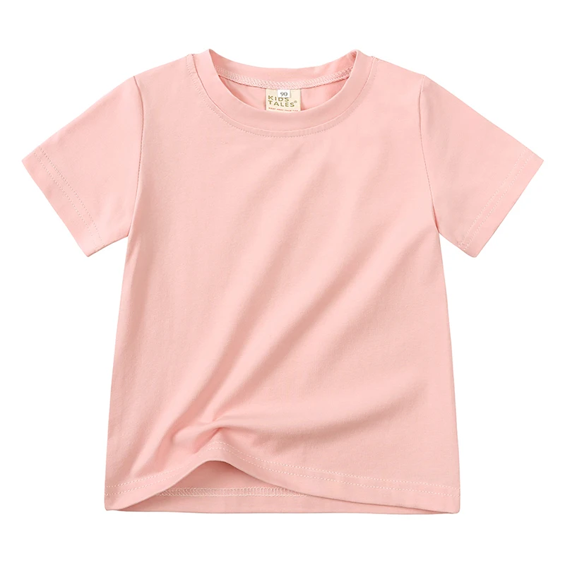 ComfyWear– Praktisch&lässig – Kurzarm-T-Shirt Rosa / 130 (6–7 Jahre) | Pädagogisches Holzspielzeug von Mein Kleines Baby