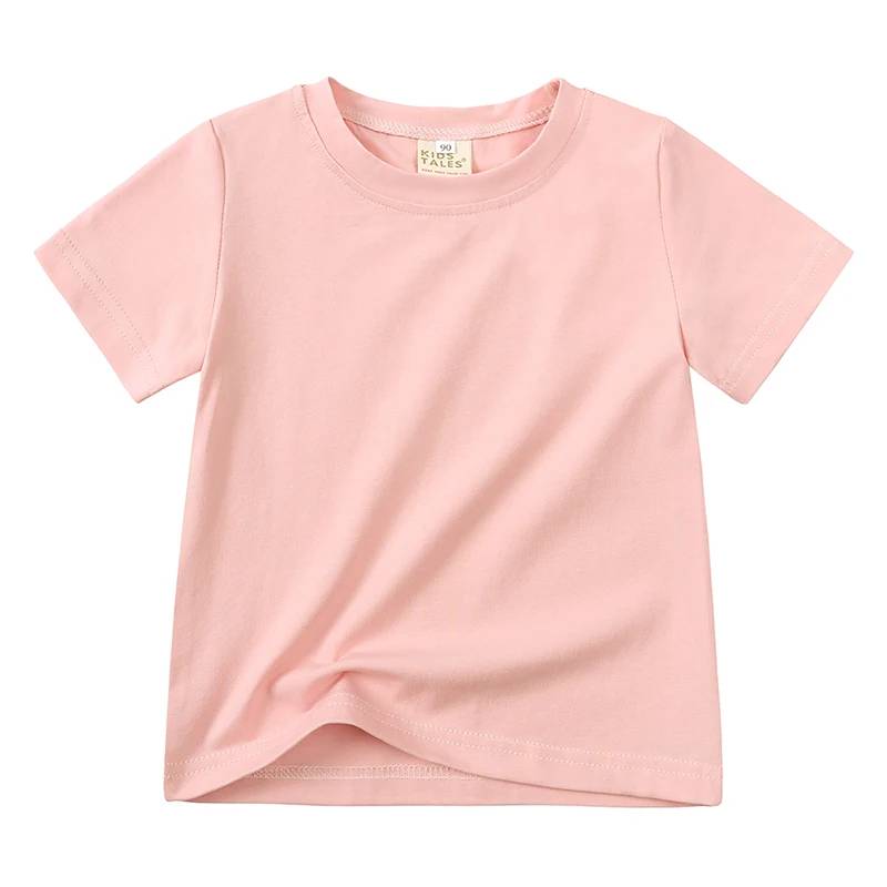 ComfyWear– Praktisch&lässig – Kurzarm-T-Shirt Rosa / 130 (6–7 Jahre) | Pädagogisches Holzspielzeug von Mein Kleines Baby