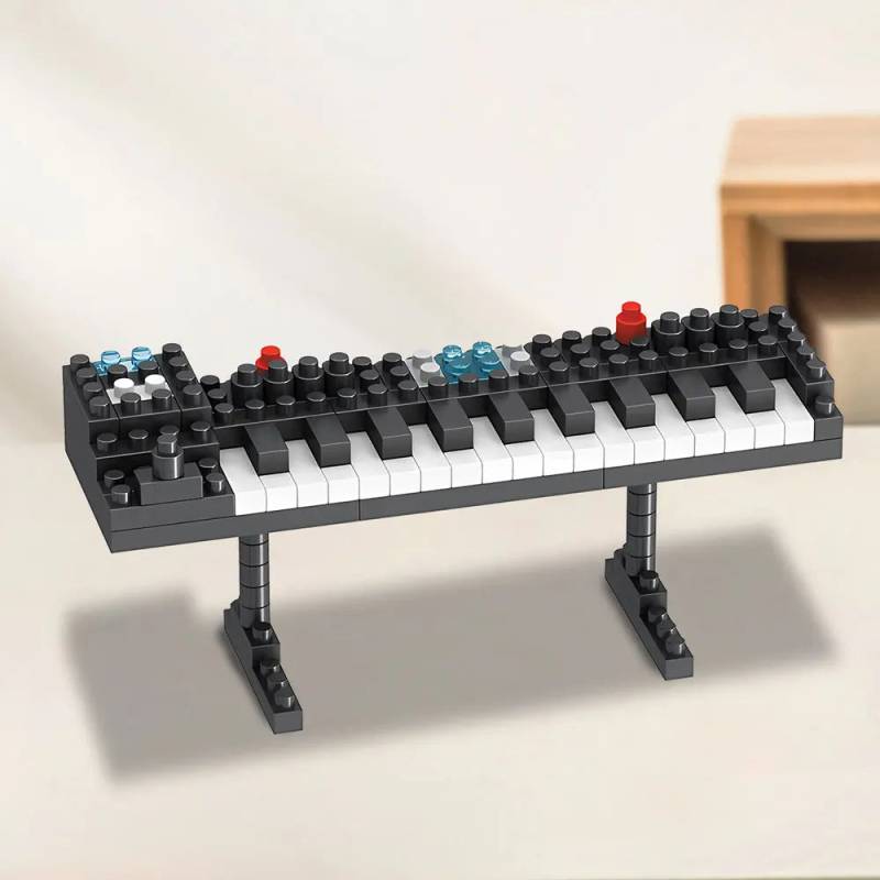 Construction Instrument™ - Byg dit eget mini-musikinstrument - Miniature-musikinstrument Keyboard | Pädagogisches Holzspielzeug von Mein Kleines Baby